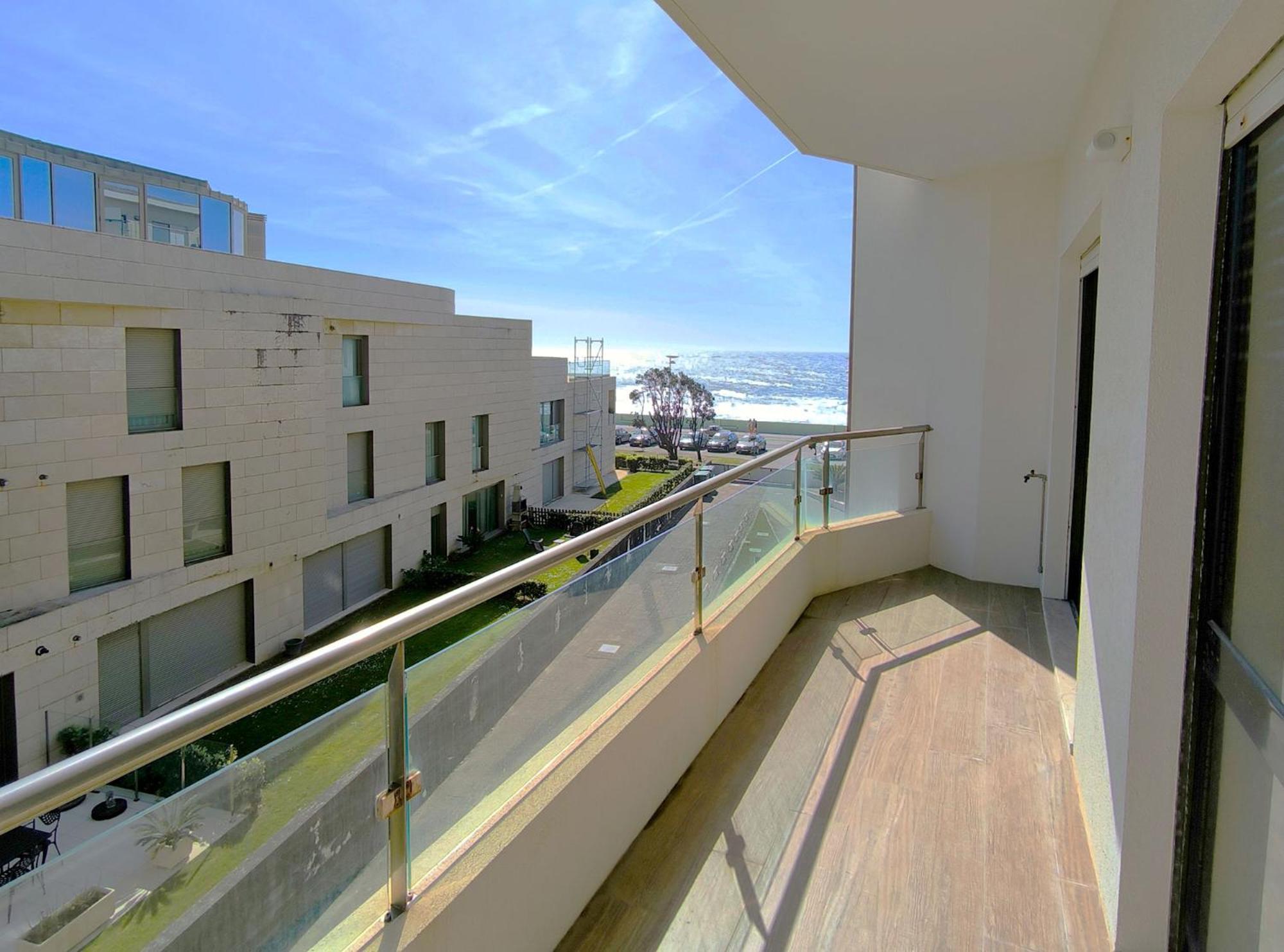 Praia De Vila Do Conde Com Vista A Mar Exterior foto